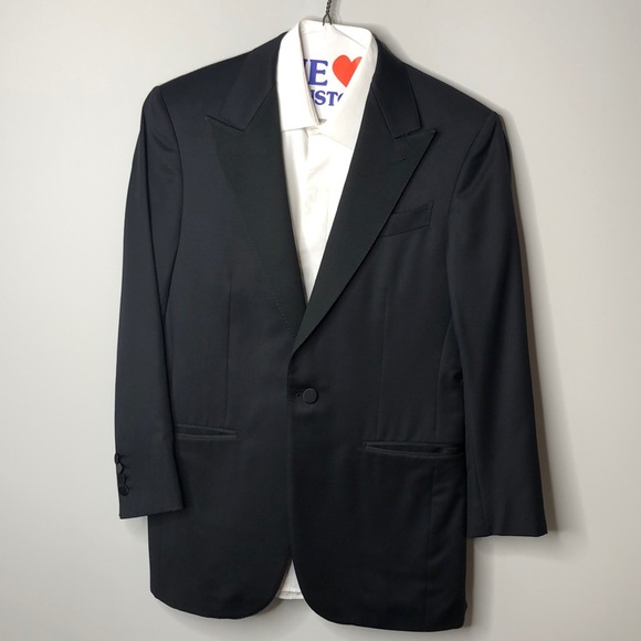 Ermenegildo Zegna Other - Ermenegildo Zegna Milano Black 100% Wool Suit